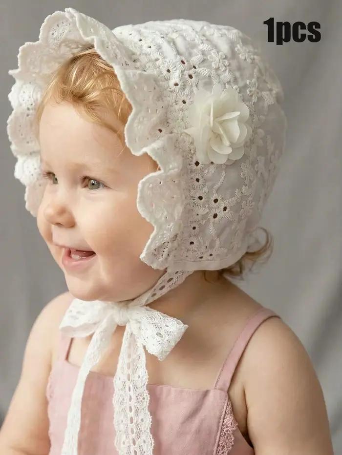 1 pièce Bonnet pour bébés filles 6-18 mois