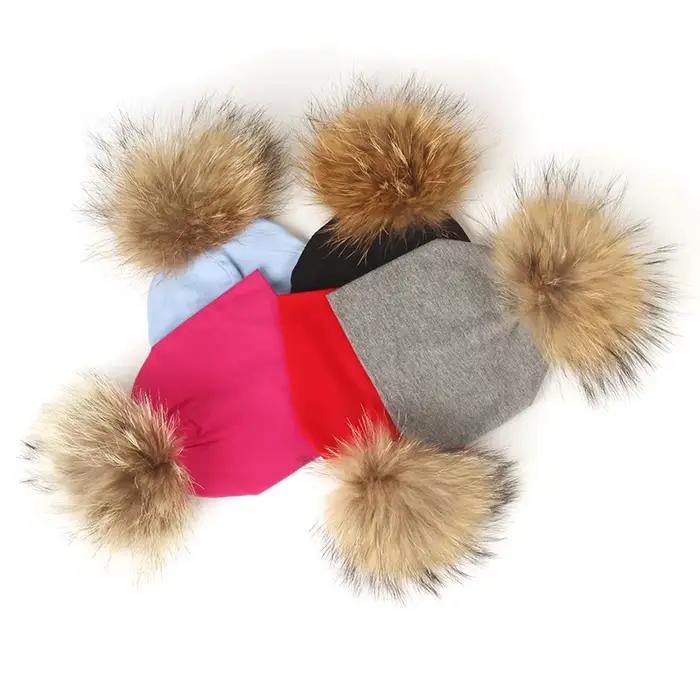 Geebro – bonnets en coton doux pour bébés de 0 à 3 mois