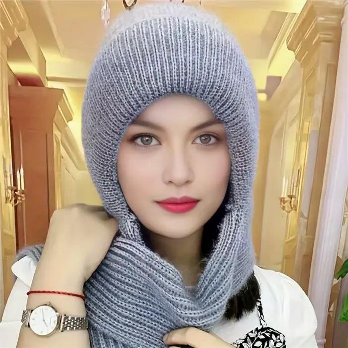 Chapeau chaud en tricot pour femmes