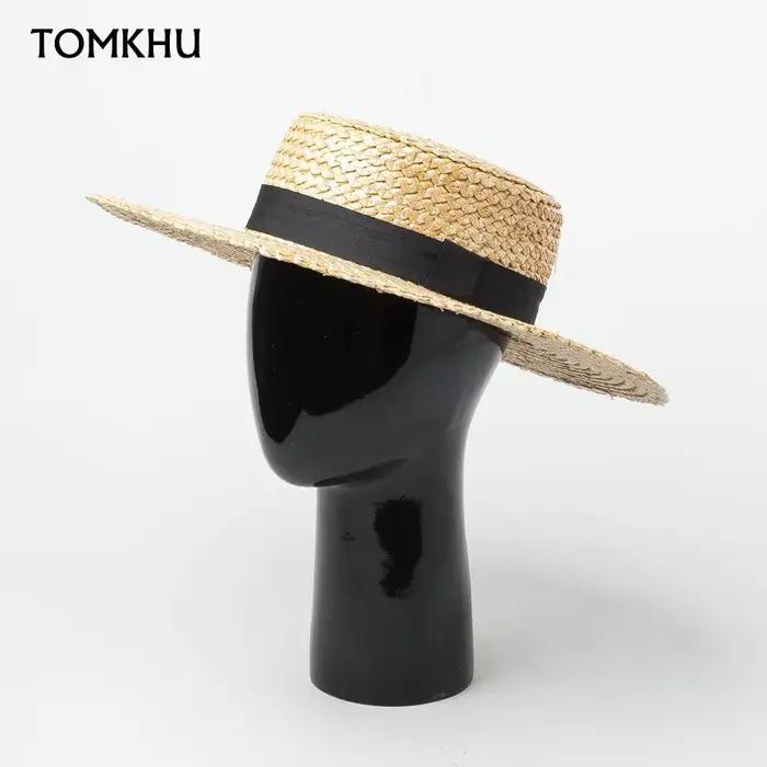 Chapeau de paille à large bord