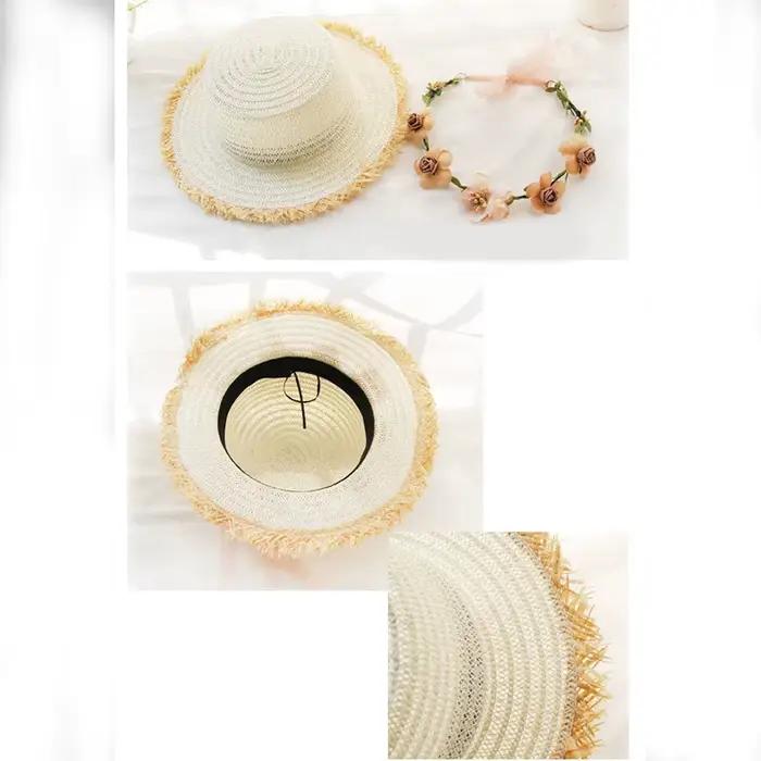 Chapeau de soleil pour femme et enfant