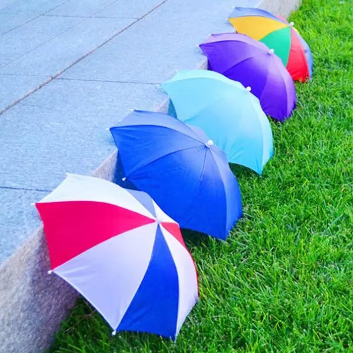 Parasol portable pour la tête