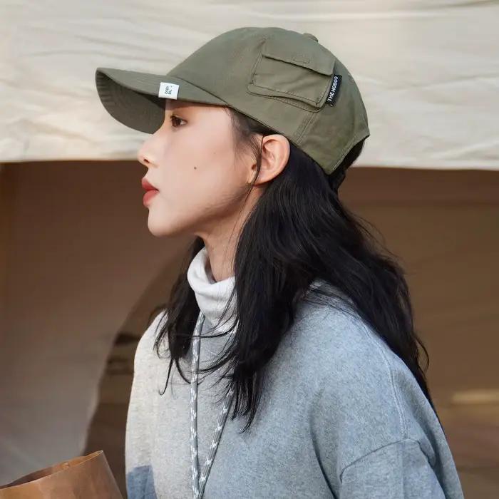Casquette de baseball tendance en nylon à séchage rapide pour hommes et femmes