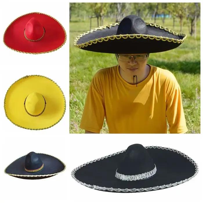 Chapeaux de plage Style ethnique Sombrero chapeau grand