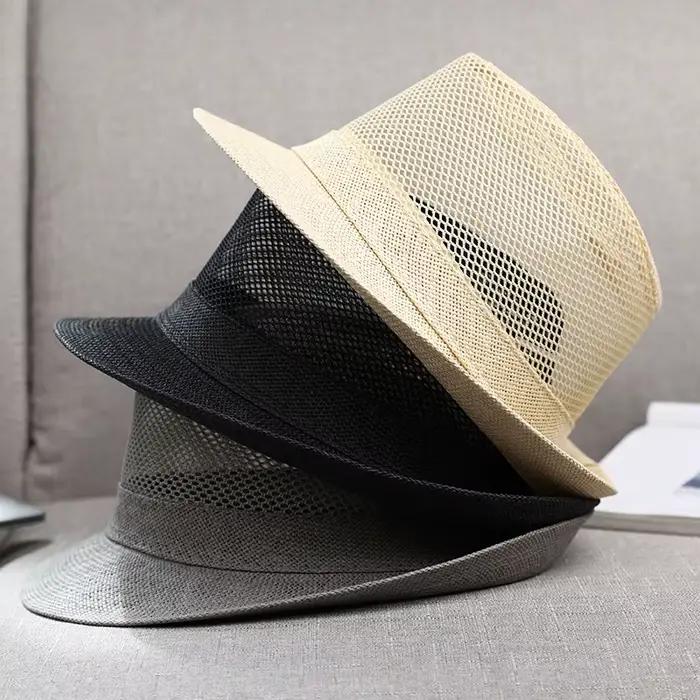 Chapeau de paille d'été pour hommes