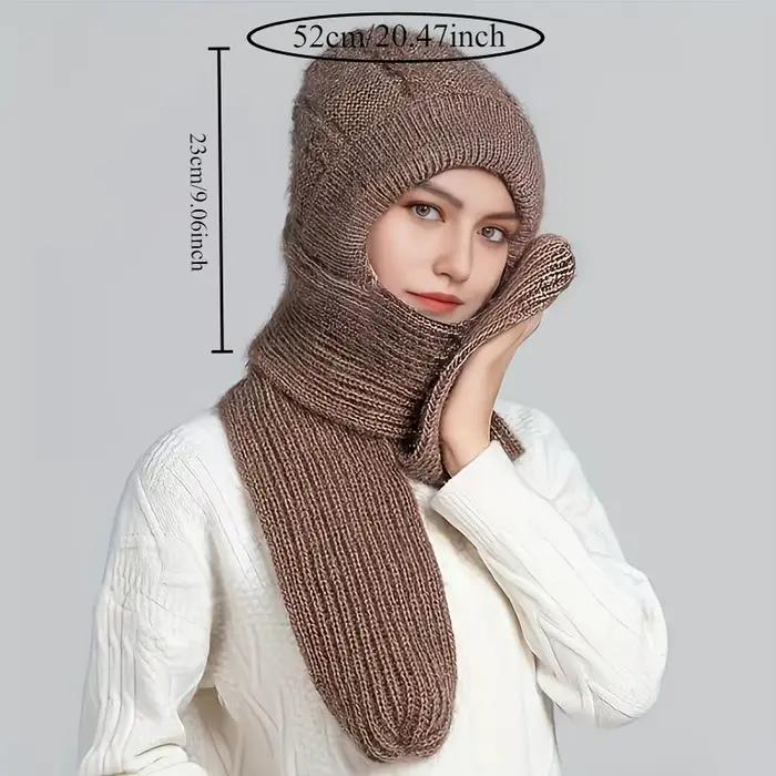 Chapeau chaud en tricot pour femmes