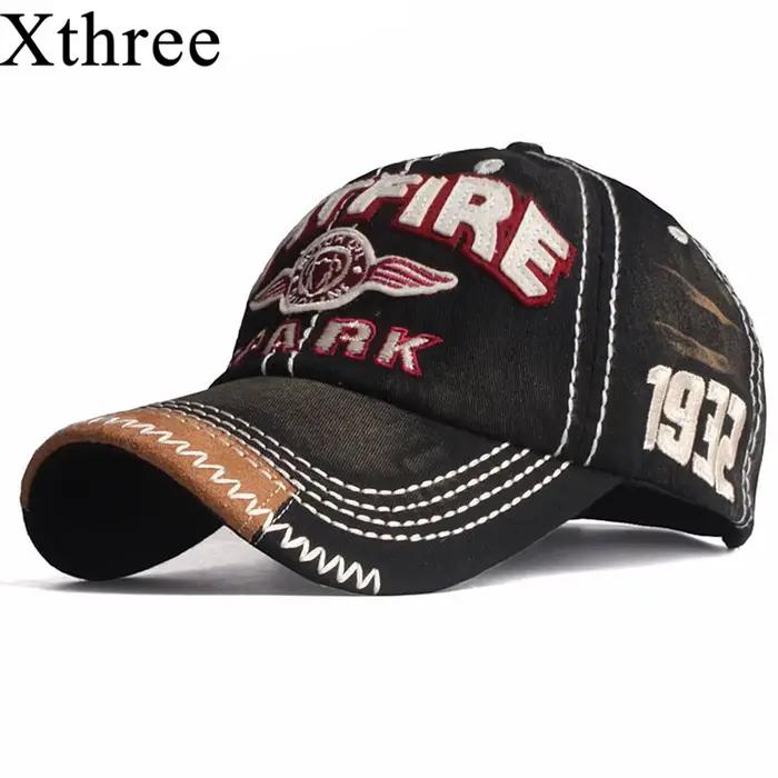 Casquette de Baseball Xthree Unisexe Style Streetwear Mode Décontracté Protéction Solaire Occasions Spéciales Pour Hommes Femmes