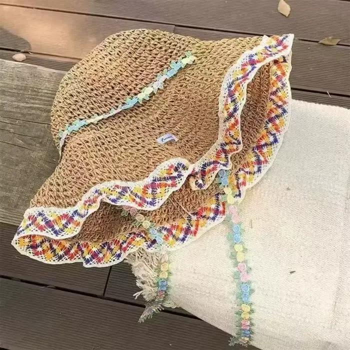 Chapeau de paille élégant pour femme