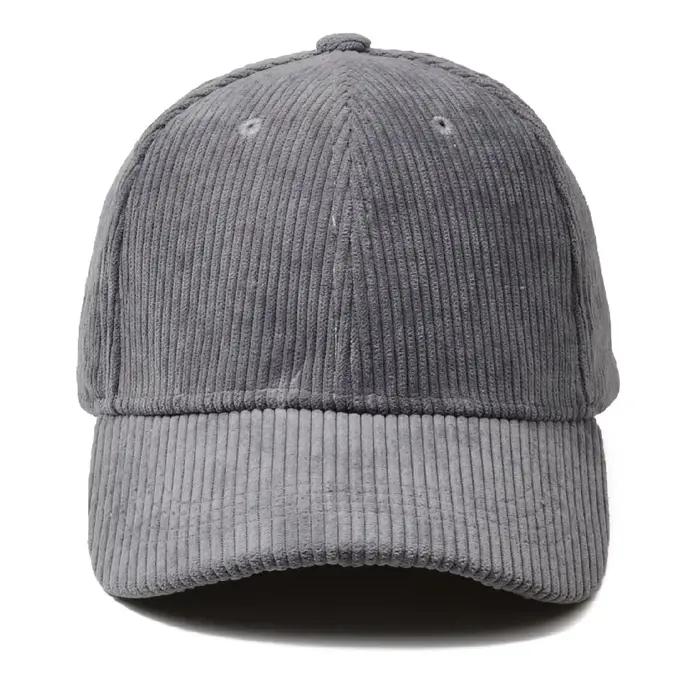 Casquettes de Baseball en velours côtelé pour hommes et femmes