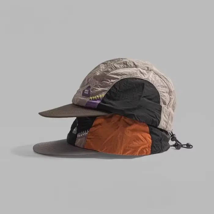 Casquette de baseball vintage en nylon imperméable brodée pour hommes et femmes