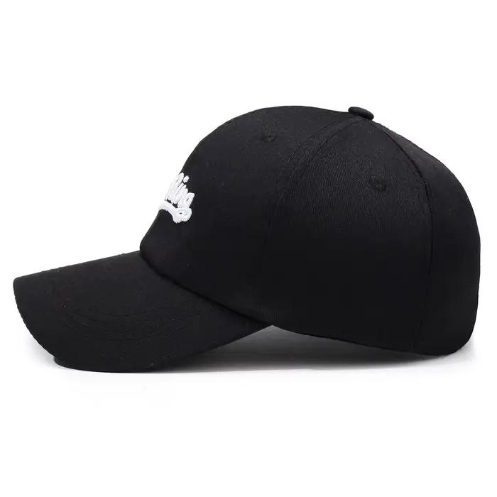 Chapeau sport unisexe brodé lettres casquette de baseball réglable pour homme femme toutes saisons extérieur occasions spéciales
