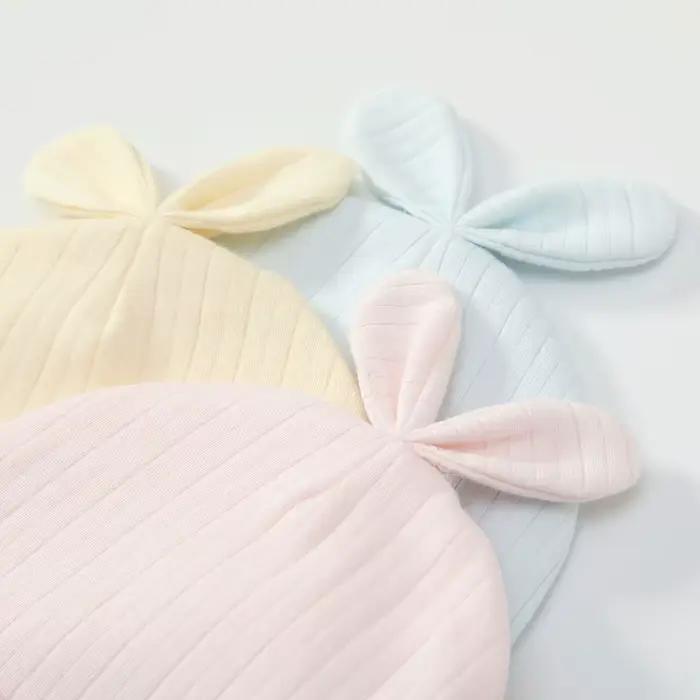 Bonnet unisexe en coton non structurels ent pour bébé garçon et fille