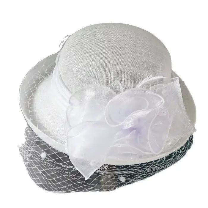 Chapeau de soleil élégant de style français pour femmes
