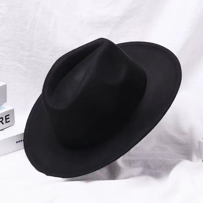 Chapeau de cowboy à large bord pour hommes et femmes