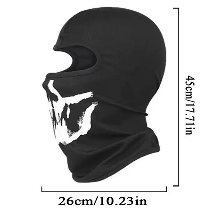 Casquette de cyclisme militaire avec cagoule de sport pour hommes et femmes protection solaire UV chasse pêche style décontracté polyester crâne