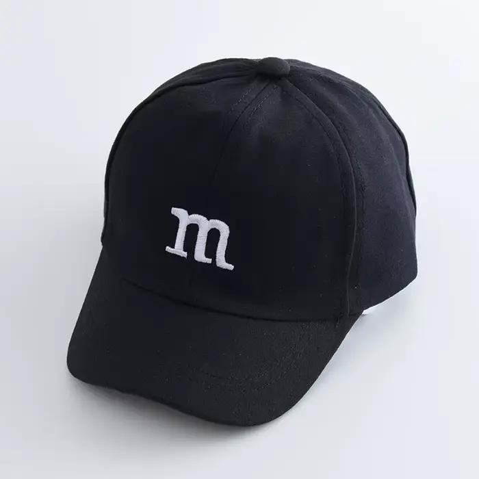 Casquette de soleil pour enfants en coton mignon style de baseball protection solaire pour garçons et filles occasions estivales printemps automne activité plein air