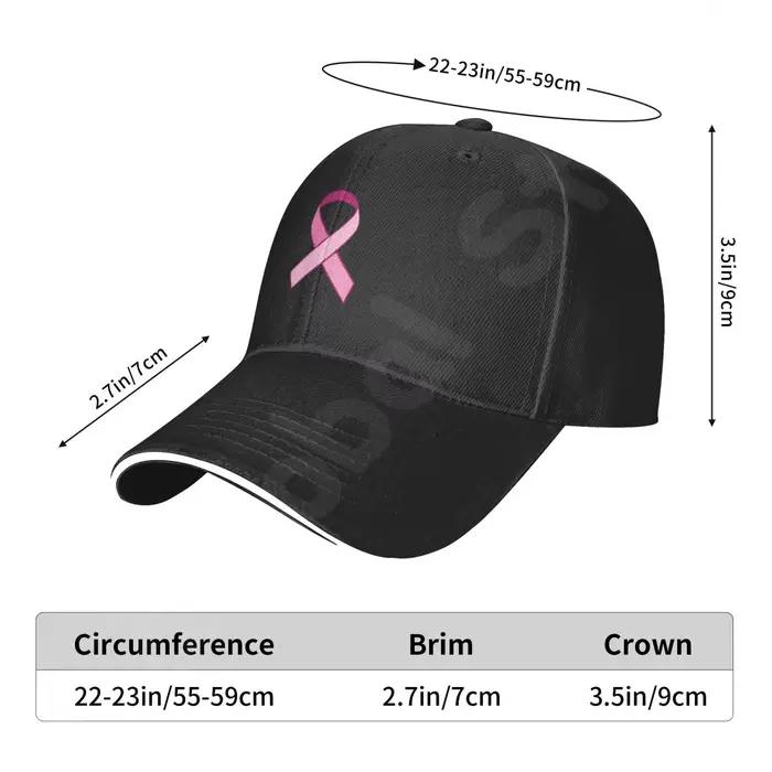 Casquette de Baseball avec ruban rose pour femmes