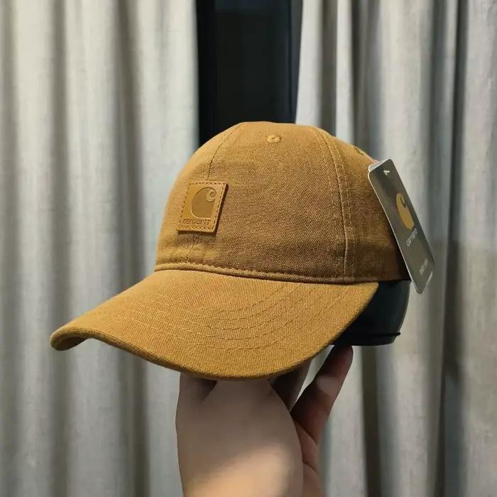 Casquette Carhart Workwear vintage délavée casquette de baseball souple visière incurvée design unisexe style décontracté streetwear casquette de papa occasions spéciales