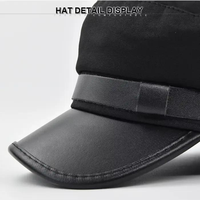 Béret octogonal de style britannique pour les voyages en plein air