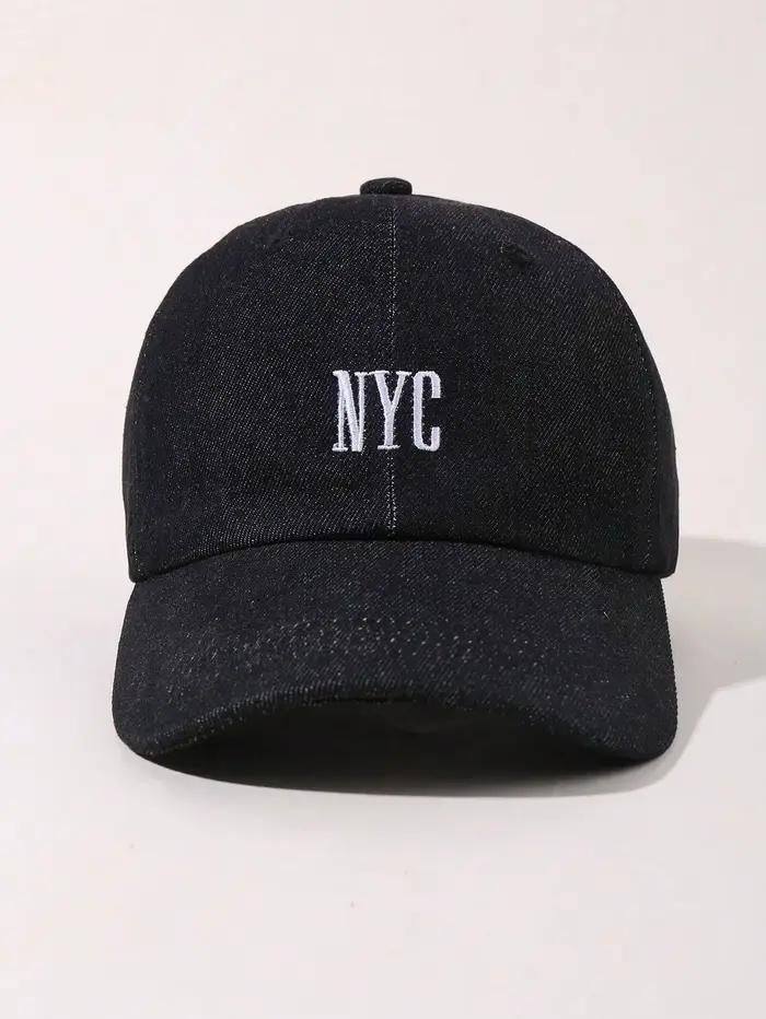 Casquette de baseball brodée New York - Unisexe