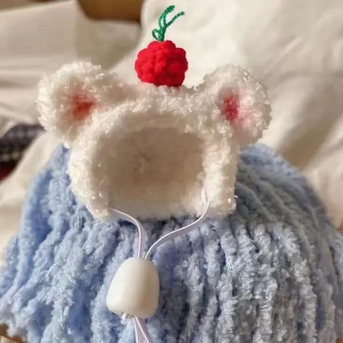 Bonnet au beurre crocheté à la main