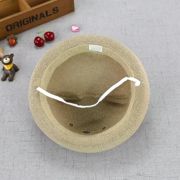 Chapeau de paille d'été pour bébé