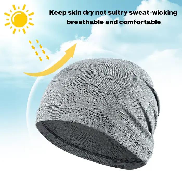 Casquette de cyclisme macogear en polyester respirant et confortable pour hommes et femmes, idéale pour le sport et les loisirs, avec absorption rapide de la transpiration et séchage rapide, pour course à pied, vélo, randonnée, baseball et plus
