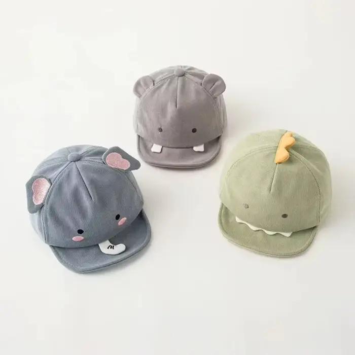 Casquette de baseball pour bébé motif animal mignon