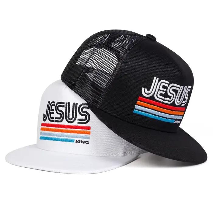 Casquettes de baseball unisexes brodées avec le mot JESUS