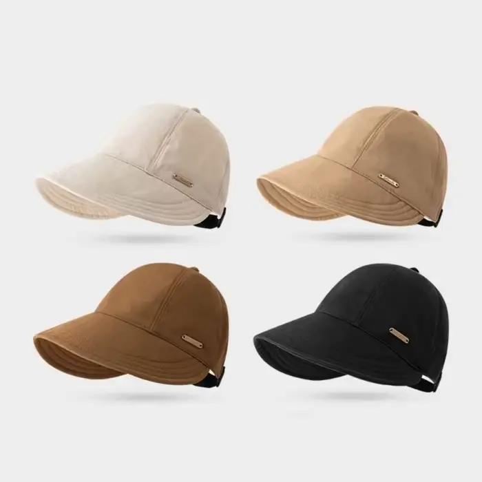 Chapeau de soleil pliable à large bord
