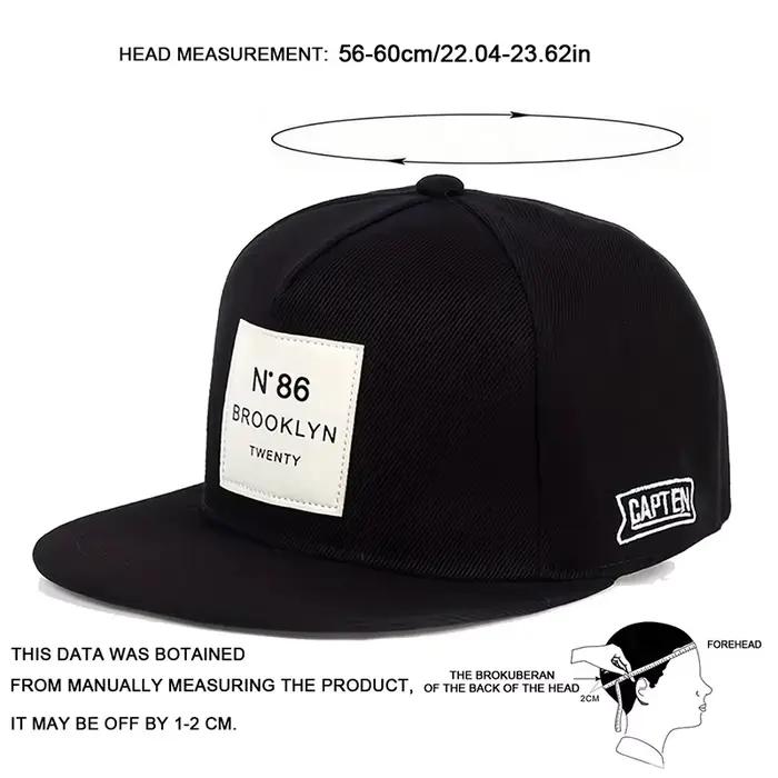 Brooklyn N ° Casquette de baseball snapback 86 Twenty à visière plate