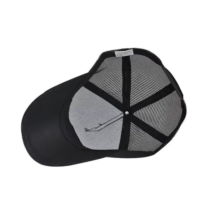 Casquettes de baseball brodées en maille pour hommes