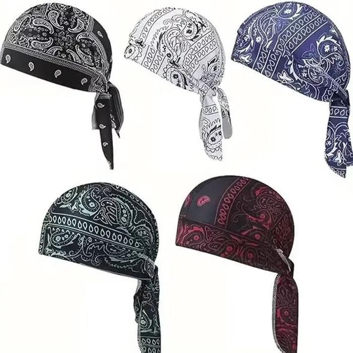 Nouveau bonnet bandana tendance avec imprimé cachemire