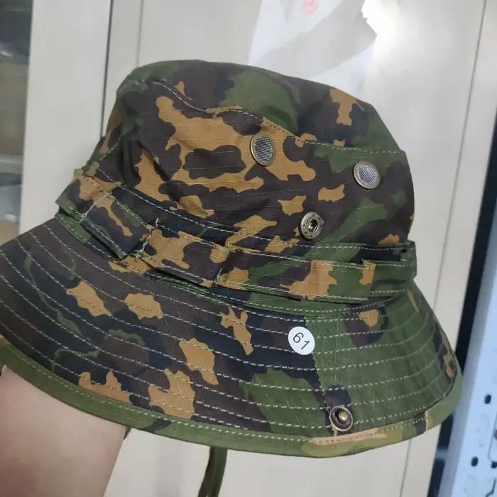 Chapeau de camouflage russe SS-LETO chapeau de pêcheur été camping protection solaire chapeau bennie homme occassions spéciales blanc noir vert