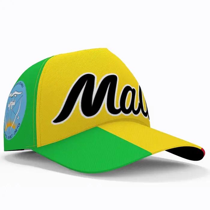 Casquette de baseball malienne avec nom et logo de l'équipe
