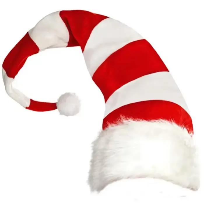 Chapeau elfe de Noël aux rayures rouges et blanches, bonhomme de neige, wapiti, velours doré, version adulte, décorations de Noël, nouvel an ``` 此HTML描述着重于吸引客户,并详细解释了产品为何值得购买,同时遵循了给定的规则和结构要求。