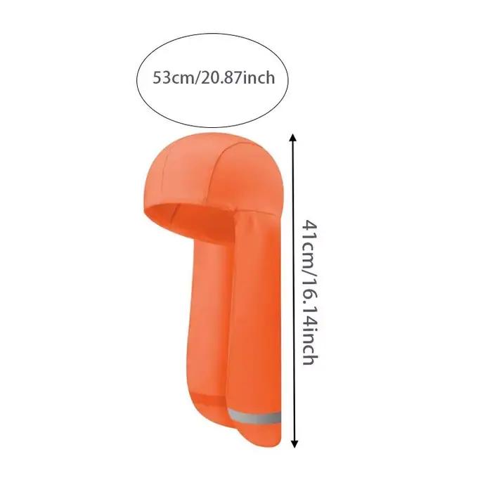 Casquette rafraîchissante homme avec protection UV, parasol pour le cou, chapeau à large bord, idéal pour la pêche et l'équitation, plusieurs couleurs disponibles