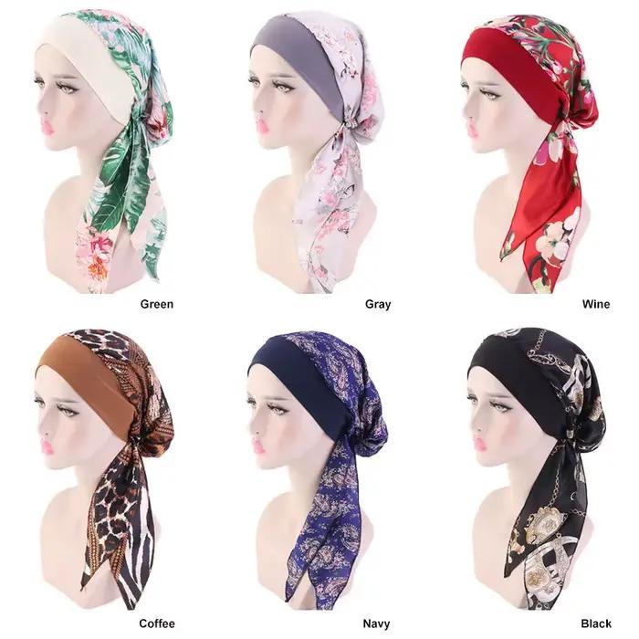 ● Nouveau turban pré-noué pour femme