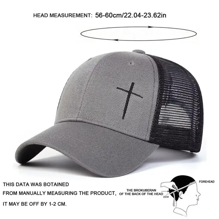 Casquettes de baseball unisexes brodées