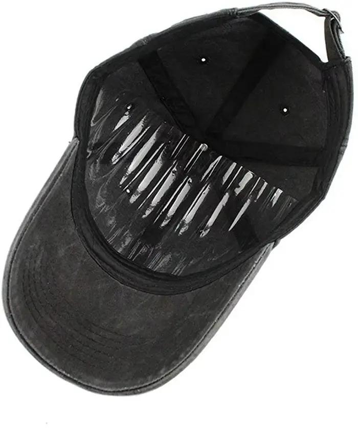 Casquette de baseball unisexe denim avec scène de lune et orignal, chapeau de papa, casquette de cow-boy pour homme et femme, polyvalente et résistante