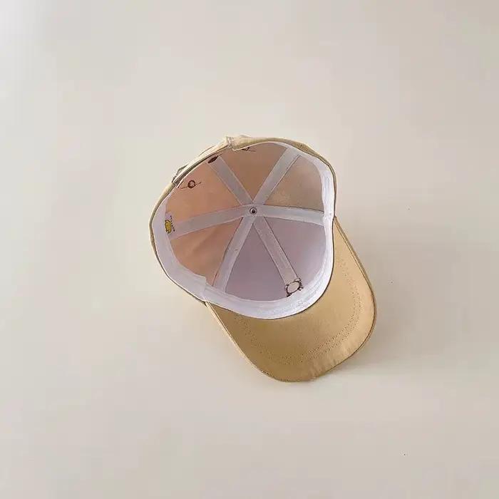 Casquette de baseball ours de dessin animé réglable pour enfants 1-3 ans été mignon chapeau de soleil pour garçons et filles occassions spéciales