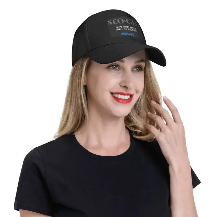 Chapeaux de Baseball unisexe Neo Geo Logo Neogeo Arcade extérieur Streetwear sport d'été casquettes
