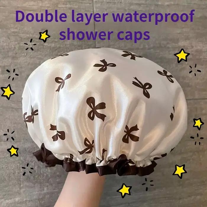 Bonnets de douche Double couche