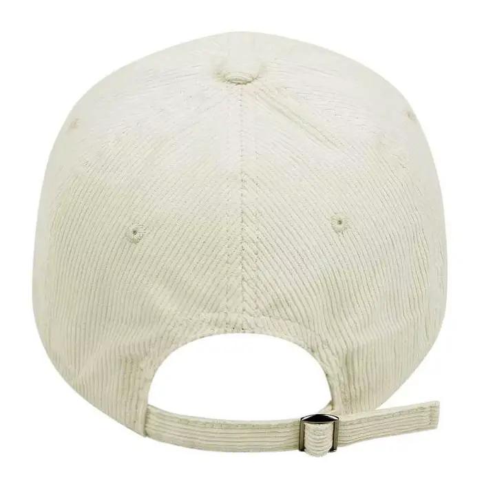 Casquette de baseball en velours côtelé brodée ours mignon pour hommes et femmes en automne et en hiver événements de sports de plein air chapeaux chauds d'hiver décontractés