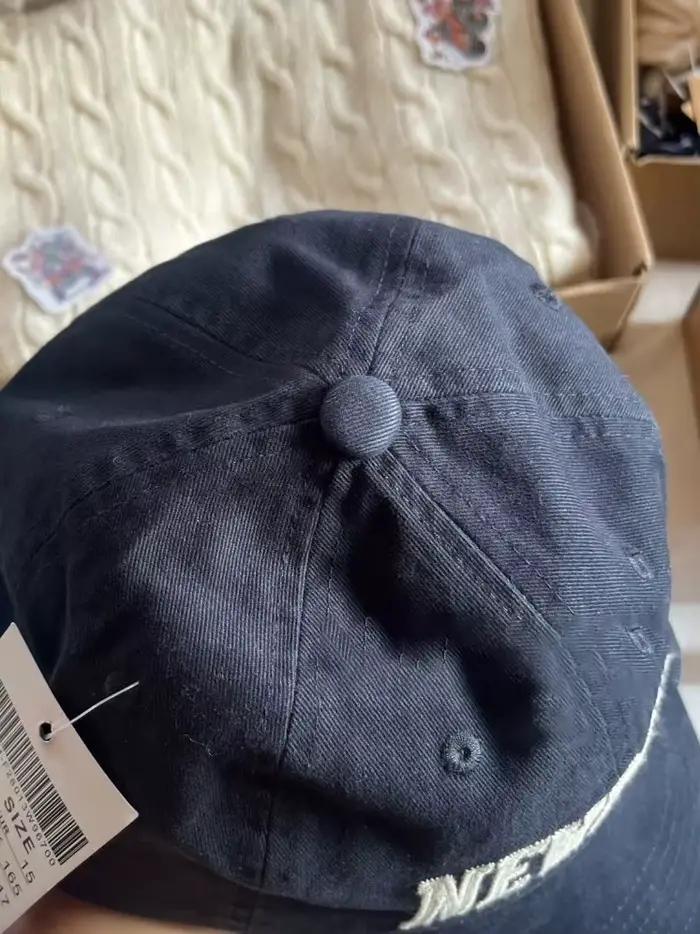 Casquette de Baseball Y2k avec lettres brodées pour femmes