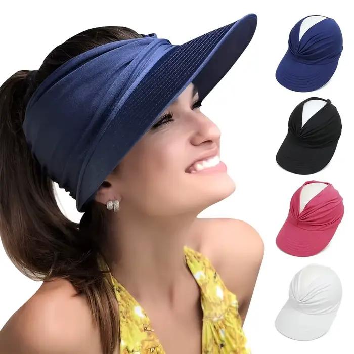 Chapeau de soleil de plage pour femmes