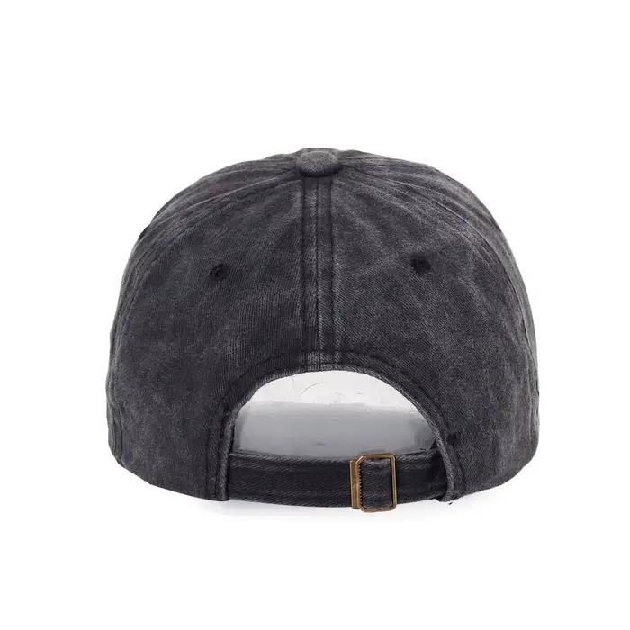 Casquette de baseball personnalisée en denim unisexe pour femmes et hommes styles sportifs occassions spéciales et décontractées