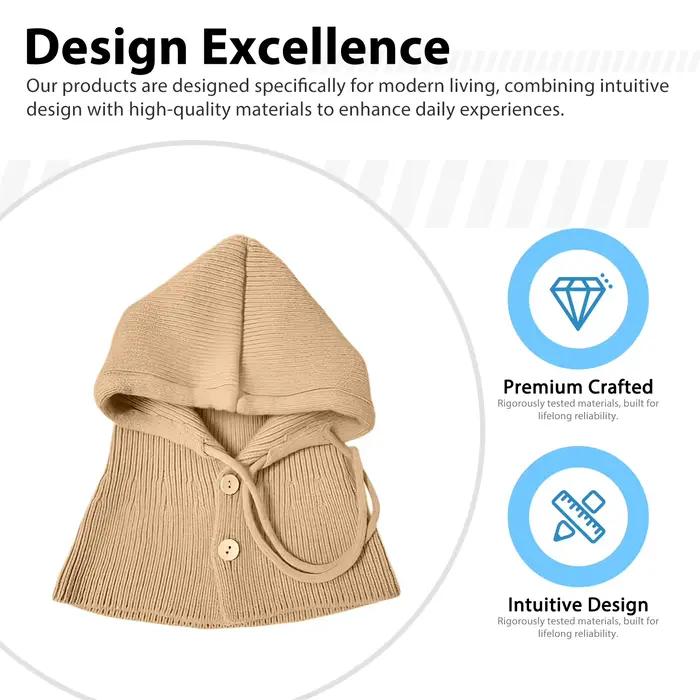 Bonnet en tricot doux et chaud pour l'hiver