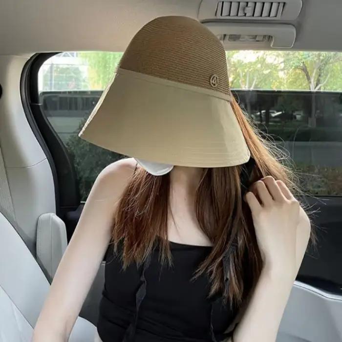 ❃ Chapeau de soleil polyvalent à large bord pour femme
