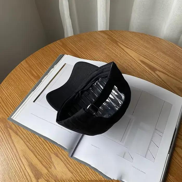 Casquette de baseball brodée de lettres en coton doux pour femmes et hommes chapeaux à visière à bord incurvé pour sports de plein air occasions extérieures printemps été